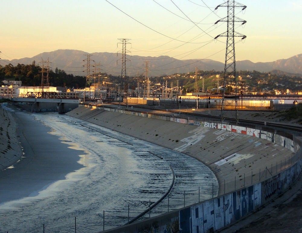 Photo of LA river.
