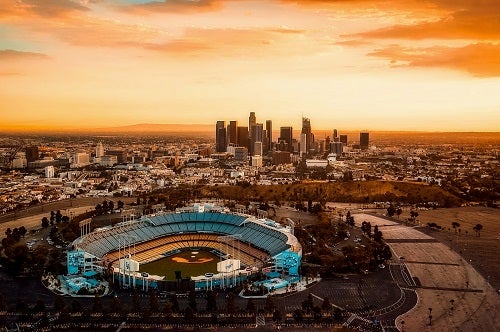 Overlook of Los Angeles.