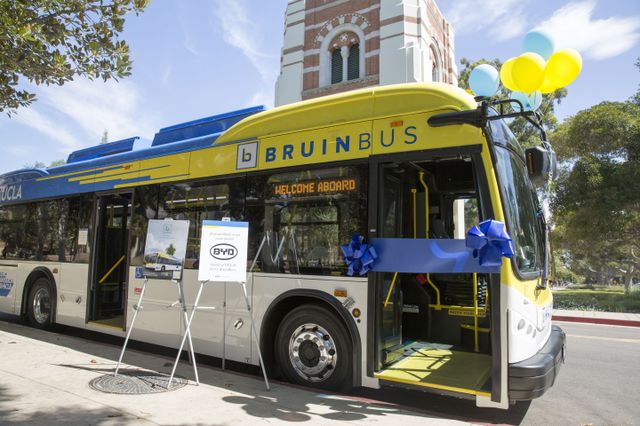 The new electric BruinBus.