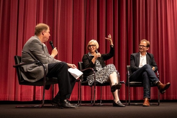 A UCLA associate professor, vice chancellor, and a former Los Angeles sustainability officer discussed how Angelenos can work toward a sustainable future.