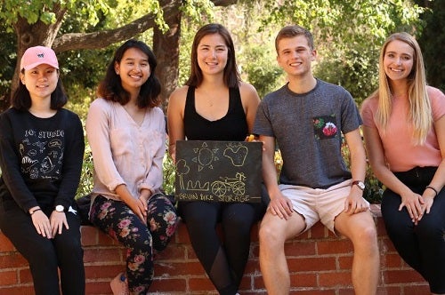 2017-2018 Sustainable LA Grand Challenge Research Scholars.