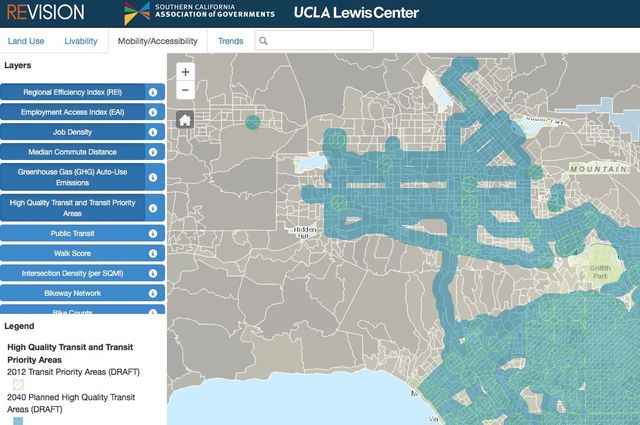 A screen grab of the Revision web application.