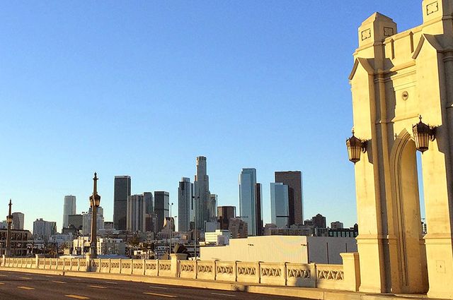 View of buildings in an unknown location.