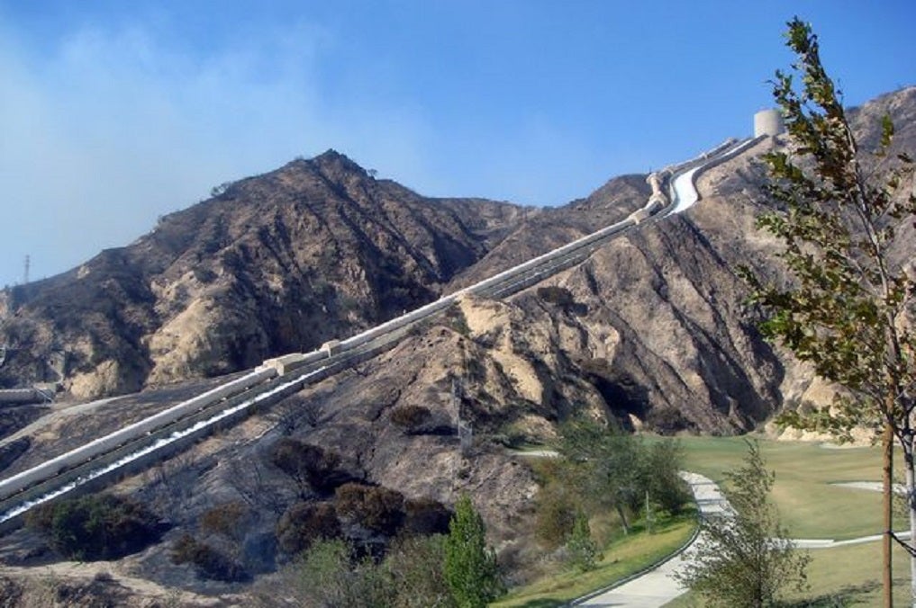 A water system in Los Angeles.