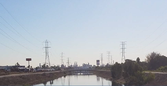 Dominguez Channel in Los Angeles County