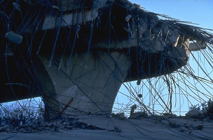’94 Northridge earthquake breaks apart California infrastructure.
