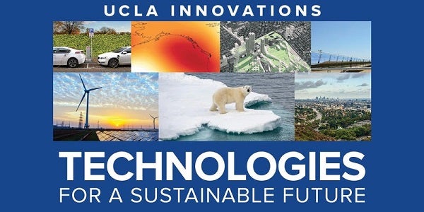 Technologies for a Sustainable Future – UCLA Innovations graphic