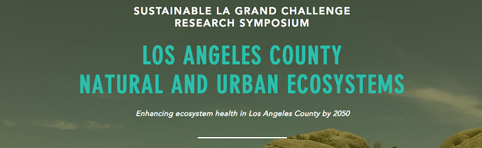 Sustainable LA Grand Challenge Research Symposium graphic