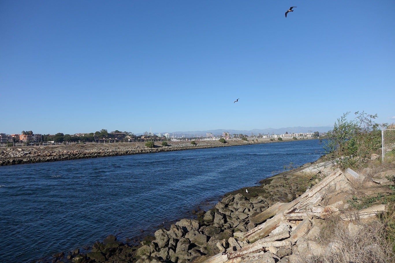 The Ballona Creek Watershed.