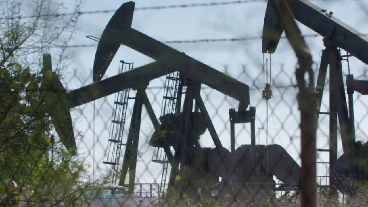 Urban oil drilling in Inglewood.