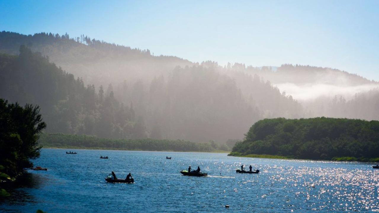 The first day of commercial fishing in 2019 on the Klamath River.