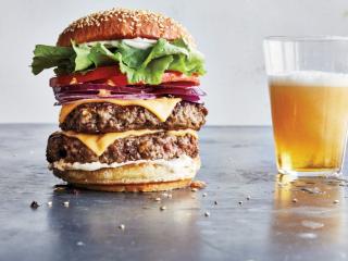 Plant-based burger