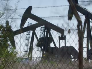 Urban oil drilling in Inglewood.